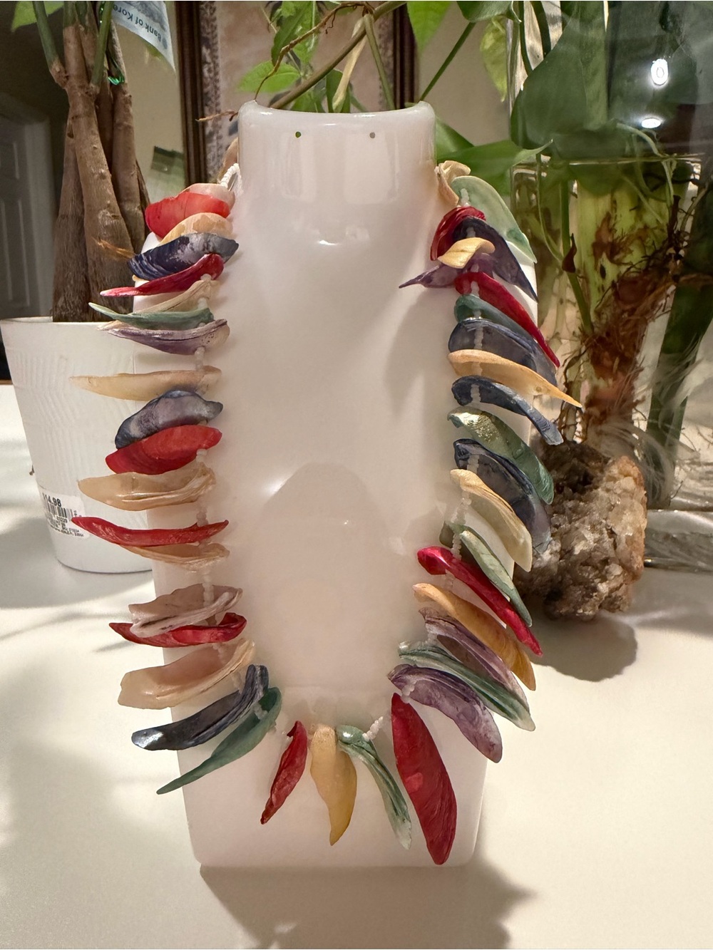 Multi-Color Shell Petal Necklace - Women Jewelry